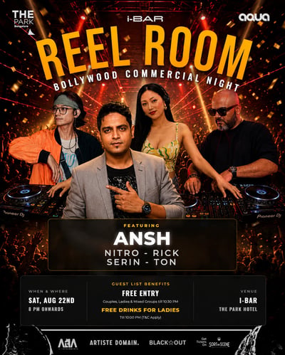 Reel Room - Bollywood Commercial Night